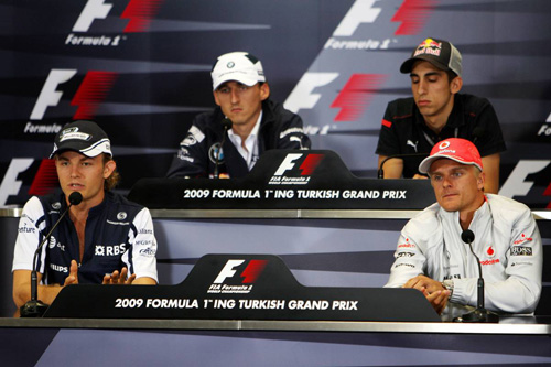Гран При Турции. Пресс-конференция в четверг.