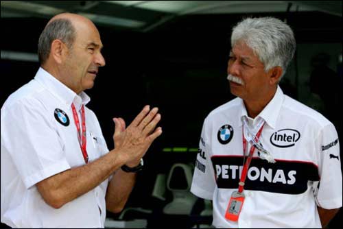 Петер Заубер и Тан-Шри Мохд Хассан Марикан