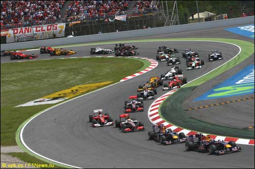 Старт Гран При Испании