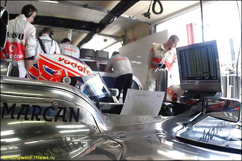 McLaren. Дженсон Баттон