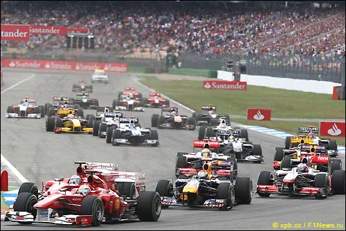 Старт в Хоккенхайме