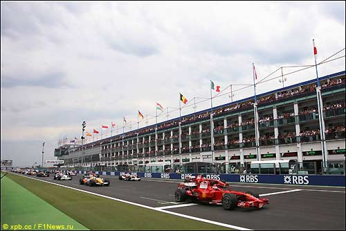 Старт Гран При Франции, 2008 год, Маньи-Кур