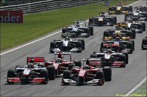 Старт Гран При Италии