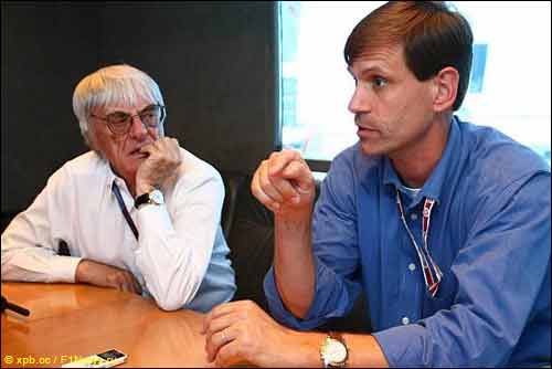 Берни Экклстоун и Таво Хеллмунд