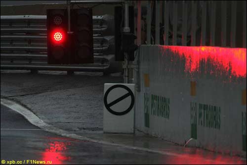 Интерлагос. Дождь