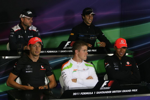 Гран При Великобритании. Пресс-конференция в четверг