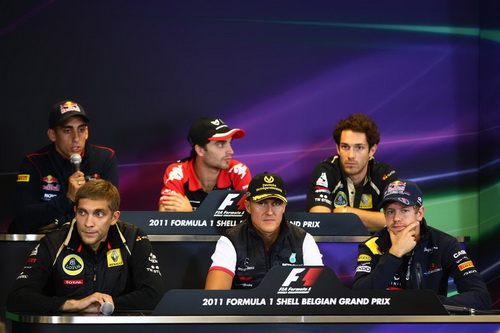 Гран При Бельгии. Пресс-конференция в четверг