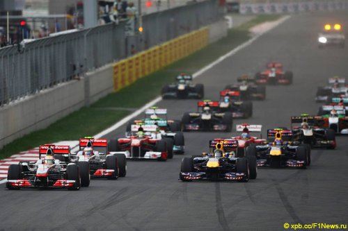 Старт Гран При Кореи 2011