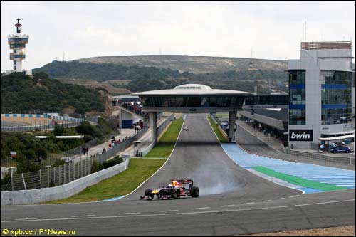 Херес. Тесты команд Формулы 1