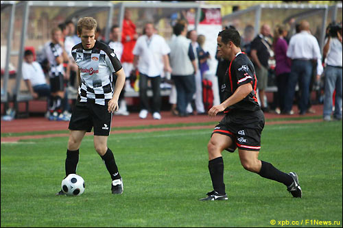 Футбольный матч в Монако