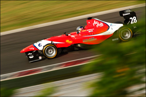 Льюис Уильямсон на трассе Хунгароринг