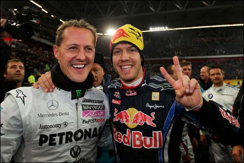 Гонка чемпионов. Михаэль Шумахер и Себастьян Феттель
