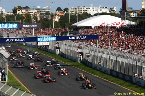 Старт Гран При Австралии