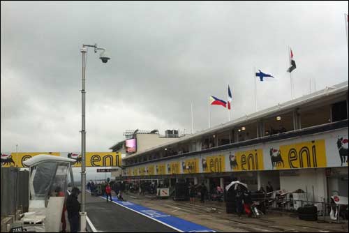 Хунгароринг. Утром в воскресенье