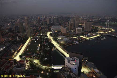 Трасса в Сингапуре