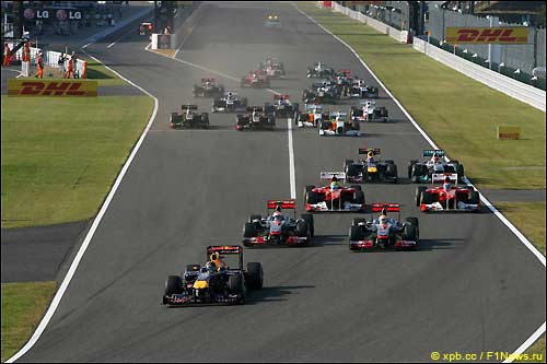 Старт Гран При Японии