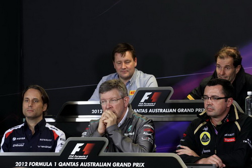 Гран При Австралии. Пресс-конференция в пятницу