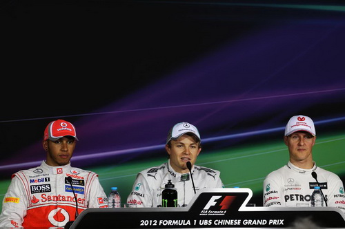 Гран При Китая. Пресс-конференция в субботу