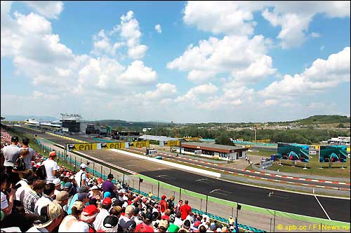 Стартовое поле Гран При Венгрии