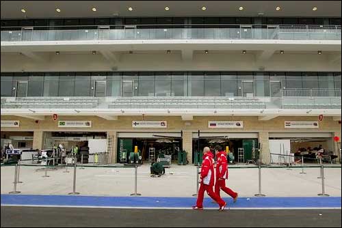 Автодром в Остине. Подготовка к Гран При США