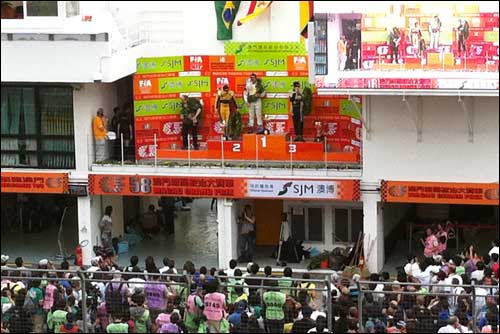 Подиум Гран При Макао