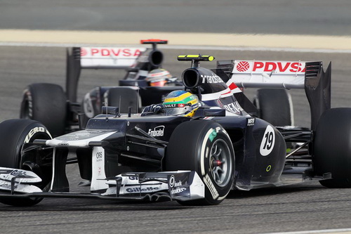 Гран При Бахрейна. Бруно Сенна и Пастор Мальдонадо