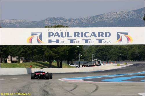 Тесты Формулы 1 на автодроме Поль Рикар (2007 год)