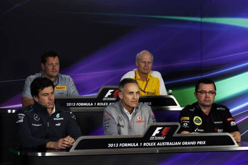 Гран При Австралии. Пресс-конференция в пятницу