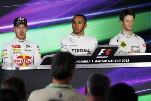 Гран При Венгрии. Пресс-конференция в субботу