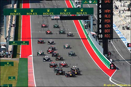 Старт Гран При США 2013