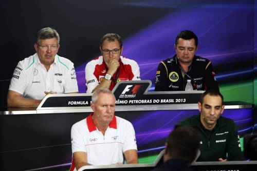 Гран При Бразилии. Пресс-конференция в пятницу