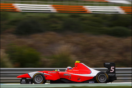 Давид Фуманелли на тестах GP3 в Эшториле