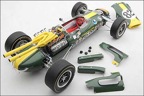 Модель исторической Lotus 38