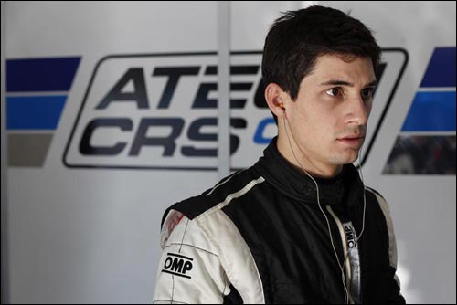 Роберта ла Рокка на тестах Atech GP