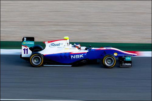 Патрик Нидерхаузер на тестах в Барселоне