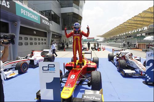 Фабио Ляймер после победы в Малайзии