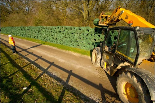 Реконструкция паркингов в Сильверстоуне