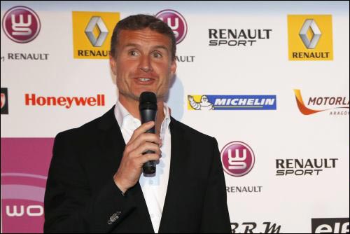 Дэвид Култхард на презентации сезона WSR 2013 года