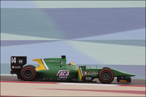 Серхио Канамасас на квалификации в Бахрейне