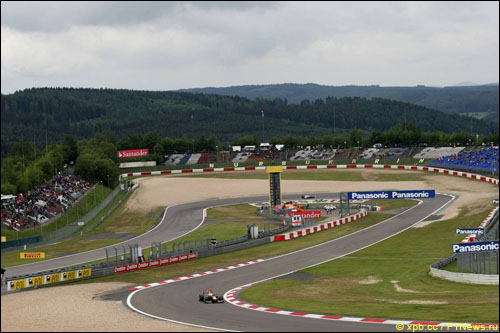 Себастьян Феттель в Гран При Германии 2011