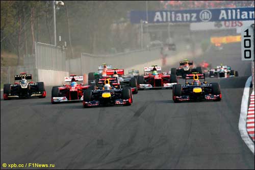 Старт Гран При Кореи 2012 года