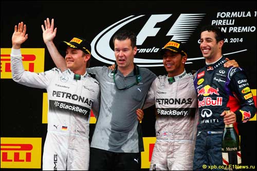 Подиум Гран При Испании