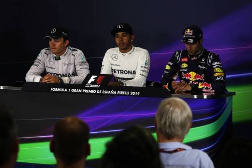 Гран При Испании. Пресс-конференция в воскресенье