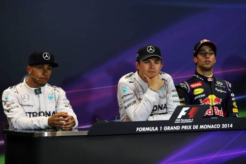 Гран При Монако. Пресс-конференция в воскресенье