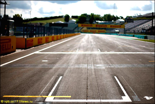 Стартовое поле Гран При Венгрии 2014