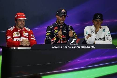 Гран При Венгрии. Пресс-конференция в воскресенье