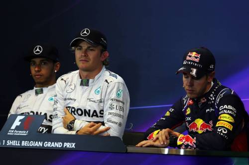 Гран При Бельгии. Пресс-конференция в субботу