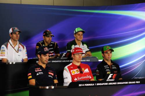 Гран При Сингапура. Пресс-конференция в четверг