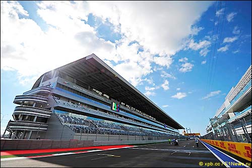 Стартовое поле Гран При России 2014