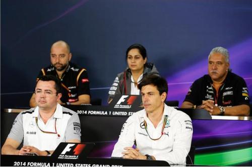 Гран При США. Пресс-конференция в пятницу